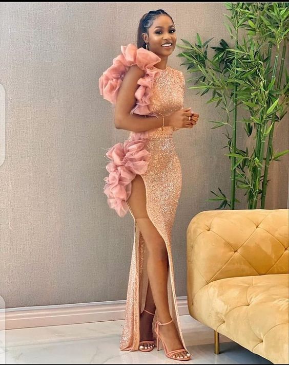 Robes Aso Ebi Superbe robe, DS4707