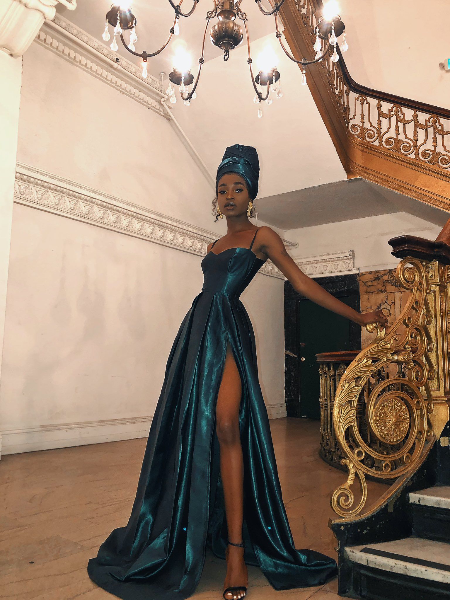 Spaghetti straps long dark green prom dresses,DS4531 DSProm Spaghetti straps long dark green prom dresses,DS4531 DSProm