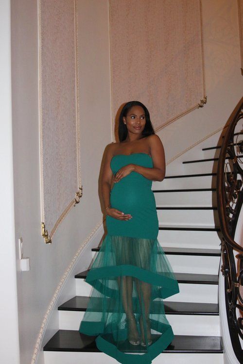 Maternity Fashion Baby Shower Dresses,DS5097