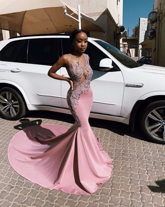 Black Girl Pink Black Girl Prom Dress Long Evening Gowns,BL18610 DSProm Black Girl Pink Black Girl Prom Dress Long Evening Gowns,BL18610 DSProm