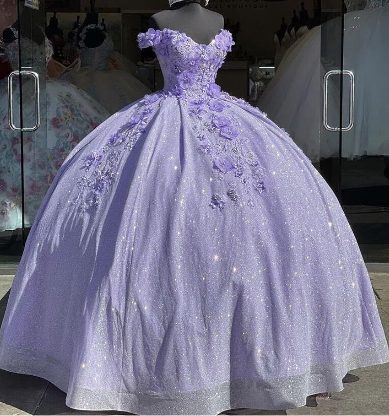 tulle princess off shoulder long formal prom dress, long strapless pink flower appliqués evening dress,DS4569
