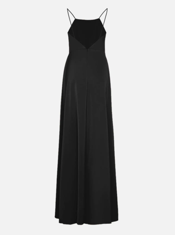 Open-back maxi dress,DS3996