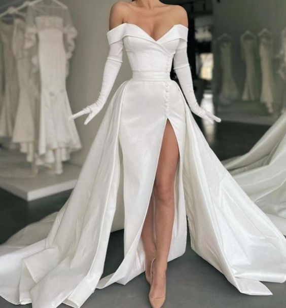 Weißes Brautkleid, ED5797