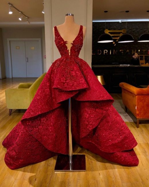 Robe de mariée longue coupe trapèze, DS4788