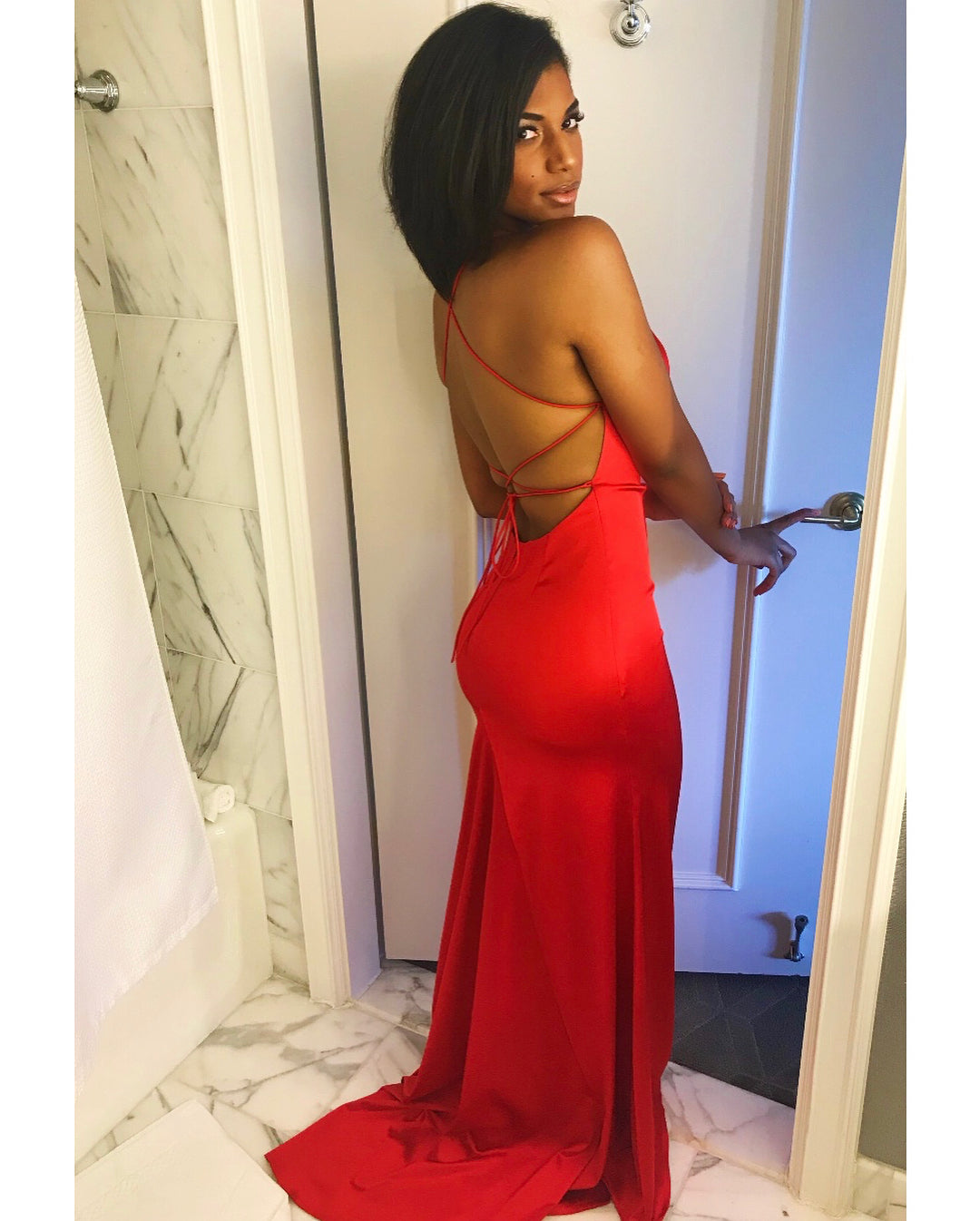 Türkis Meerjungfrau Langes Ball-/Abendkleid, Formales Kleid, DS5134