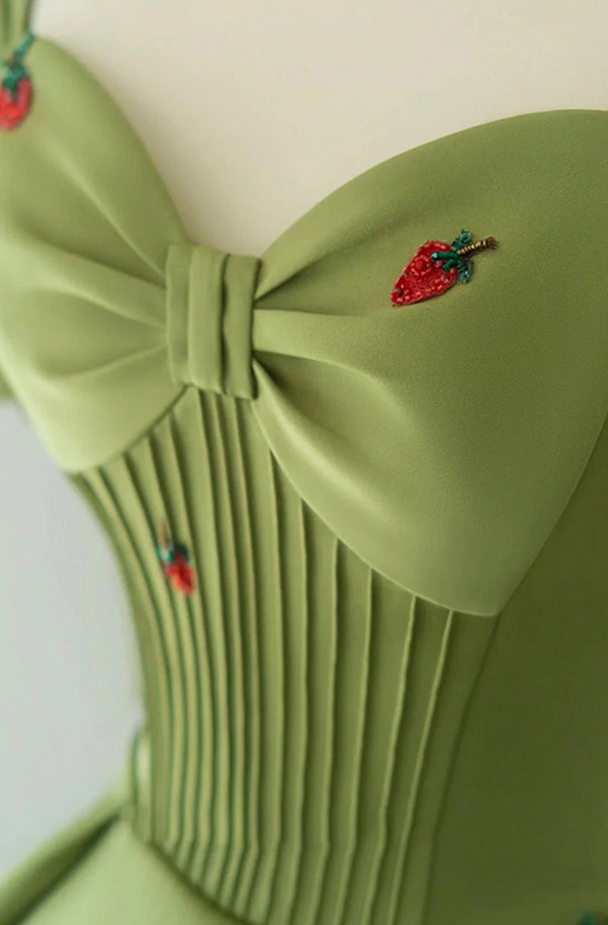 Ballkleider, Erdbeere langes Ballkleid Abendkleid, DP24571