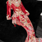 Gorgeous Sparkling Beaded Sequin Mermaid Design Exquisite Embroidery Wedding Outfit Evening Dress Prom Dresses DP6176