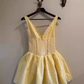Vintage Cute A-Line Homecoming Dress V-neck Party Dress Short Cocktail Dress, DP6610
