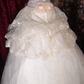 Vintage Halter-Neck Lace 3D Floral Appliques Ball Gown DP8340