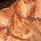 Vintage Bronze Ombre Ball Gown Strapless Tulle Overlay Satin Princess Dress DP7006