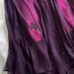 Vintage Dark Purple Halter Beading Ruffle Charming Party Dress, DP2277