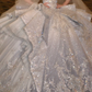 Wunderschönes, glänzendes, perlenbesetztes, paillettenbesetztes A-Linien-Brautkleid im Sweetheart-Design, Ballkleid, Ballkleid, Abendkleid, DP6255