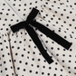 Vintage Dot Pattern Strapless A-Line Short Summer Dresses Party Dress Homecoming Dress DP6392