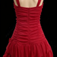 Lovely Red Straps A-Line Short Party Dresses Homecoming Dresses DP5641