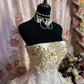 Gorgeous Strapless Ruffles Sweet 16 Quinceanera A-Line Evening Dress Ball Gown  DP6286