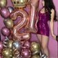 Fuchsia Sheath Sequins Short Homecoming Dress Birthday Outfits, DP3130