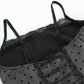 Vintage Gray Dot Pattern Spaghetti Strap Sheath Short Summer Dresses Party Dress Homecoming Dress DP6391