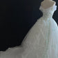 Retro Embroidery Off-the-shoulder Chiffon Tulle Sweet 16 Quinceanera A-Line Evening Dress Ball Gown DP6288