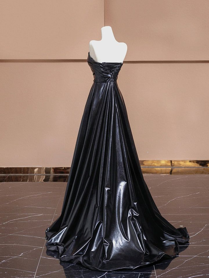 Black Sweetheart A-Line Fashion Party Gown Long Prom Dress, DP3618