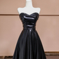 Black Sweetheart A-Line Fashion Party Gown Long Prom Dress, DP3618