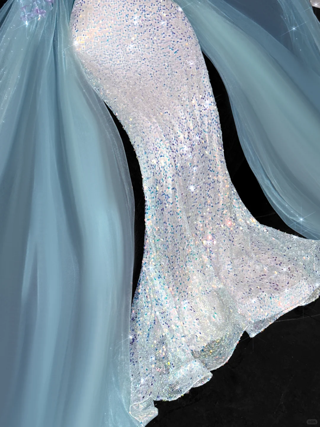 Vintage Shiny Sequined Sweetheart Spaghetti Strap Design Mermaid Prom Dress Evening Dress DP6219