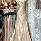 Vintage Satin Halter- Neck Sweetheart Evening Gown Beaded Ruched Mermaid Prom Dress DP7764
