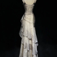 Green Straps Sheath Chiffon Vintage Long Prom Dress, DP4301
