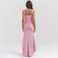 Elegant Off-the-Shoulder Lace Mermaid Prom Gown Ruched Evening Dress DP8146