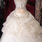Vintage Halter-Neck Lace 3D Floral Appliques Ball Gown DP8340
