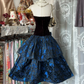 Vintage Bowknot Sweetheart Strapless A-Line Short Tiered Party Dress Homecoming Dress DP6387
