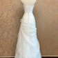 Vintage Strapless Ruched Draped Chiffon A-Line Wedding Dress DP8387