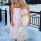 Lovely Halter Lace Mermaid Long Party Dress Birthday Dress, DP2831