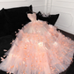 Gorgeous Shiny Beaded Sweetheart Princess Dress A-Line Floor-length Evening Dress Prom Dresses DP6199
