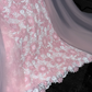 Vintage Pink Applique Bow Design A-Line Prom Dress Evening Dress DP6223