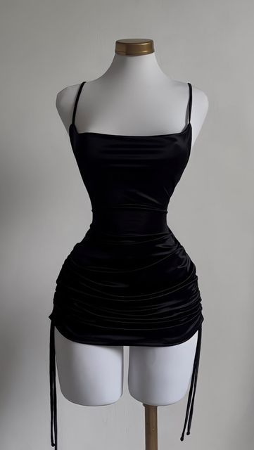 Black Straps Sheath Satin Homecoming Dress Short Party Dress, DP3562