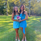 Blue Strapless Short Party Dress Homecoming Dress, DP2742