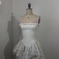 Elegant Ivory  Straps A-Line Lace Long Formal Party Dress Vintage Wedding Dress, DP5190
