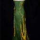 Purple Straps Vintage Floral Elegant Evening Gown Long Party Dress, DP3145