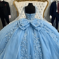 Fantasy Quinceanera Dresses Ball Gowns Appliques Sweet 15 Dress, DP3303