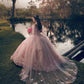 Wunderschönes rosa schulterfreies A-Linien-Ballkleid mit Applikationen für Sweet 16 Quinceanera, Geburtstagskleid, Abendkleid, Ballkleid DP6527