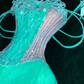 Gorgeous Sparkling Blue-green Sequin A-Line Design Evening Dress Prom Dresses DP6179