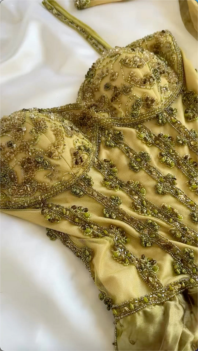 Robe de bal vintage brillante à perles et décolleté en cœur, fourreau à bretelles spaghetti, robe de soirée longue et formelle DP6660