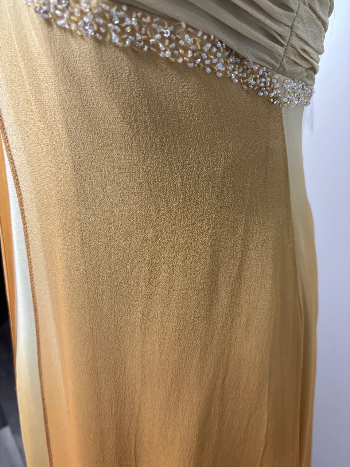 Vintage Sunset Straps Beading A-Line Long Formal Party Gown, DP3506