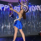 Royal Blue Satin Homecoming Dress Birthday Outfits, DP2715