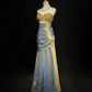 New Arrival Straps Mermaid Beading Vintage Long Evening Party Dress, DP4882