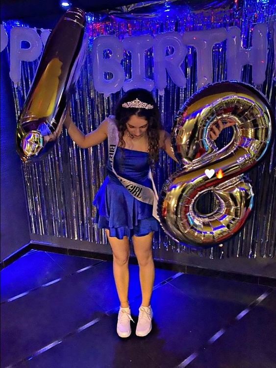 Royal Blue Satin Homecoming Dress Birthday Outfits, DP2715