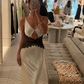 Sexy Cut Out Lace Prom Dress Evening Dress Vacation Party Dress, DP2367