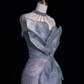 Elegant Strapless Mermaid Beading Long Evening Party Dress Birthday Outfits, DP5362