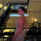 Robe de bal fourreau vintage à paillettes brillantes, col en V, robe de soirée longue et formelle, DP6609