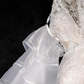 Elegantes Elfenbein-Applikationsdesign Meerjungfrau-Brautkleid, Ballkleid, Abendkleid DP6220